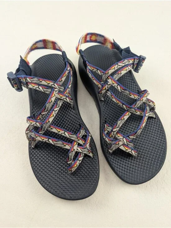 Chaco ZX/2 Yampa Colorado Sandal Womens 9 Blue Outdoor Strappy Water Hiking Shoe - Picture 1 of 16